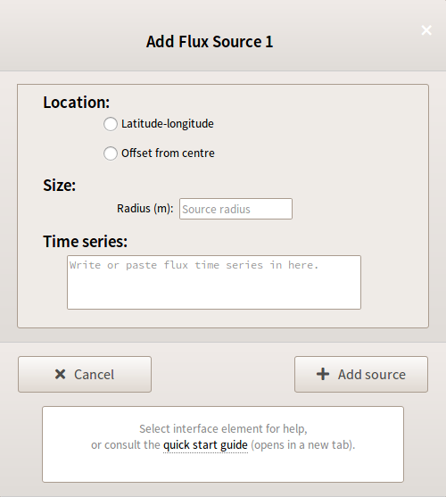 Flux Source box